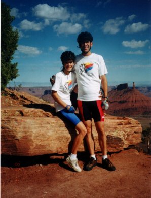 Kris and Jolene in Moab